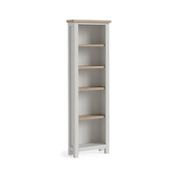 Meadow Brook Oak Slim Bookcase