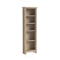 Meadow Brook Oak Slim Bookcase
