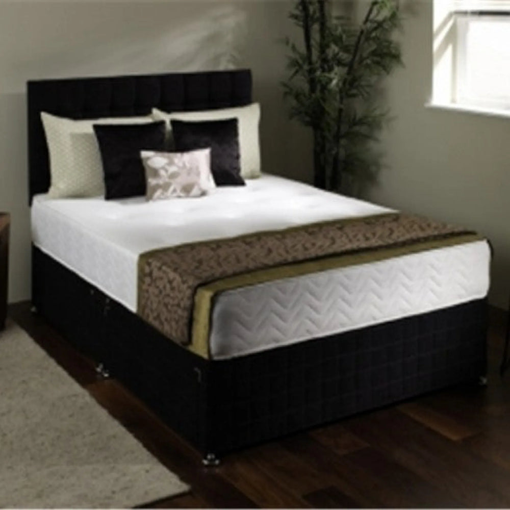 Solo Memory Foam 4ft6 Double Divan Set