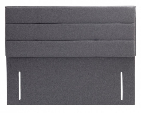 Striped Floor Standing Designer Headboard 4ft6 Double