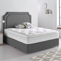 Tencel 1000 4ft Small Double Pocket Sprung Divan Set 