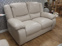 Virginia Italian Leather 2 Seater Sofa