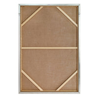 Windswept Heavy Textured Framed Canvas Wall Art 80x120cm