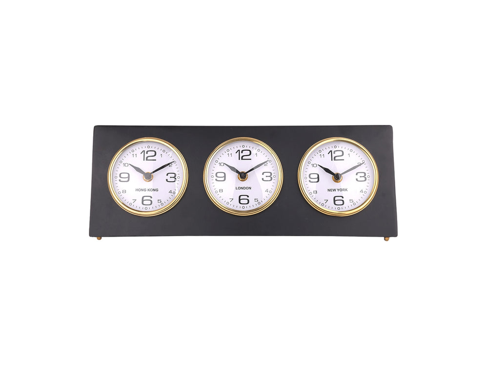 Retro World City Desk Clock