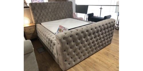 Caracus Upholstered Bed Frame 5ft (King) - CLEARANCE!!!