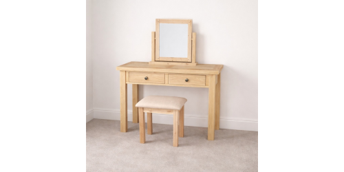  Francis Solid Oak Dressing Table