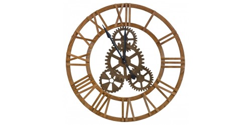Wooden Cog Wall Clock