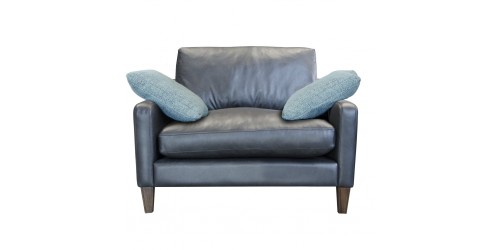   Hoxton Snuggle Leather Chair  