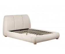 Roma Upholstered 5ft King Size Bed Frame