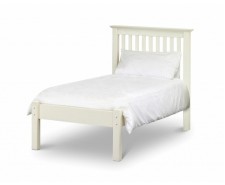 Madrid Stone White 4ft6 Low Footend Bed Frame