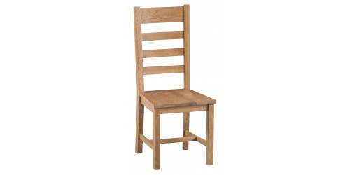   Cranbrook Ladder Back Chair Wooden Seat  