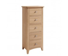 Gianno 5 Drawer Narrow Chest
