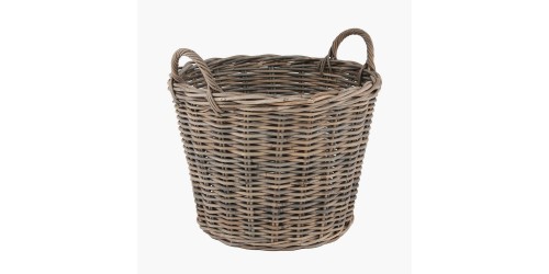 Wicker Round Storage Basket 
