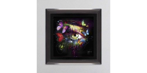 Butterfly Eye Framed Wall Art 55x55cm