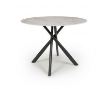 Aria Grey Round Dining Table