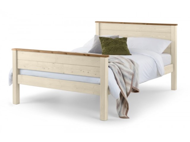 Paignton 4ft6 Double Wooden Bed Frame - High Foot End