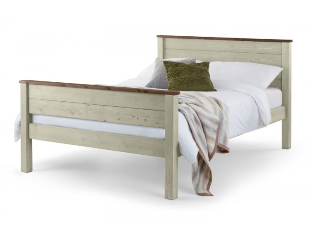 Paignton 4ft6 Double Wooden Bed Frame - High Foot End