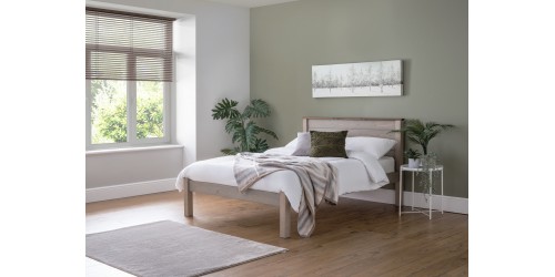 Paignton 4ft6 Double Wooden Bed Frame - Low Foot End