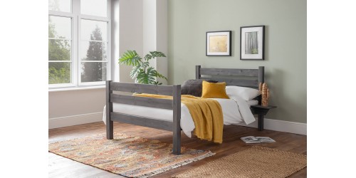 Woodbury Plus 4ft6 Wooden Double High Foot End Bed Frame
