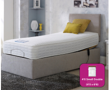 Adjust-a-bed 4ft Small Double Beau Adjustable Bed
