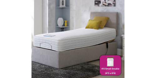 Adjust-a-bed 4ft Small Double Beau Adjustable Bed