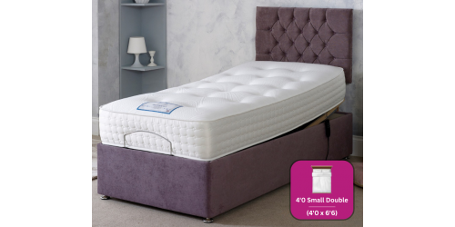 Adjust-a-bed 4ft Small Double Derwent Adjustable Bed