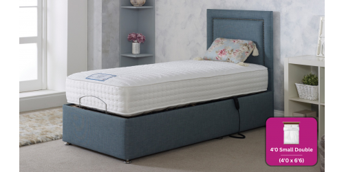 Adjust-a-bed 4ft Small Double Eclipse Summer/Winter Adjustable Bed