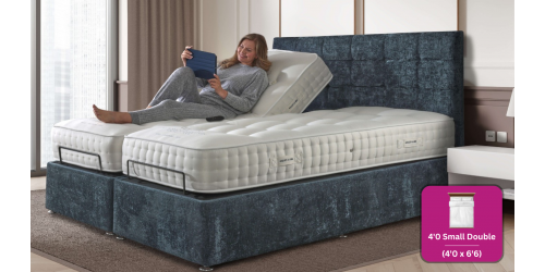 Adjust-a-bed 4ft Small Double Grandeur Natural 3000 Adjustable Bed