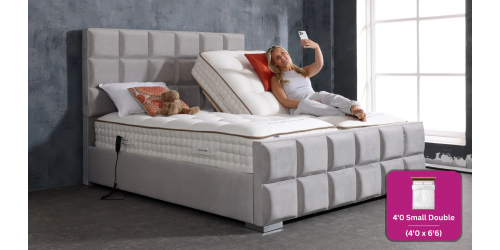 Adjust-a-bed 4ft Small Double Grandeur Natural 9000 Adjustable Bed