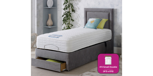 Adjust-a-bed 4ft Small Double Nova Adjustable Bed