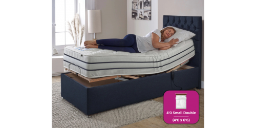 Adjust-a-bed 4ft Small Double Trilogy Adjustable Bed