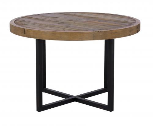 Nassau Round Dining Table - Solid Reclaimed Wood