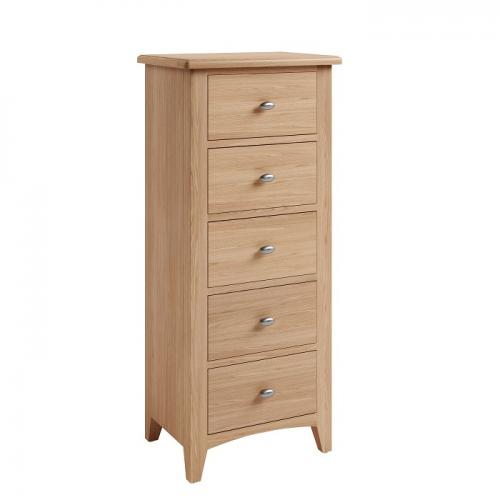 Gianno 5 Drawer Narrow Chest