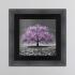    Pink Cherry Tree Framed Wall Art 90x90cm  