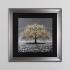    Champagne Cherry Tree Framed Wall Art 90x90cm  