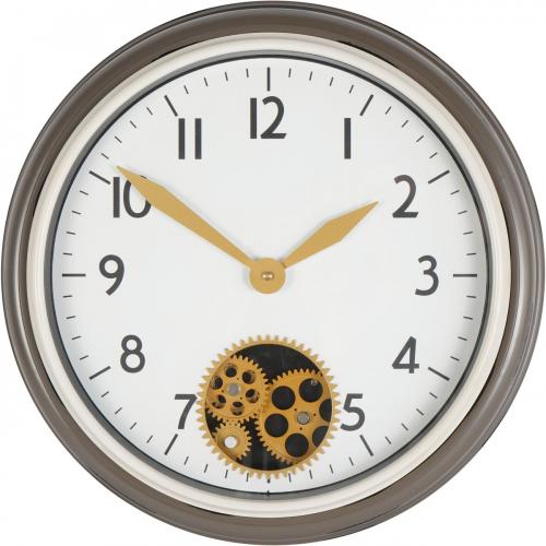   Flow Dial Grey Wall Clock 45cm  