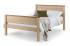 Paignton 4ft6 Double Wooden Bed Frame - High Foot End