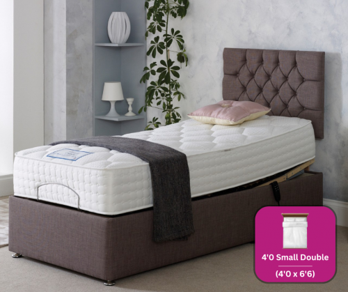 Adjust-a-bed 4ft Small Double Linden Adjustable Bed
