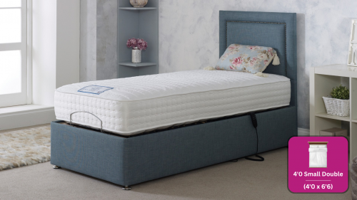 Adjust-a-bed 4ft Small Double Eclipse Summer/Winter Adjustable Bed