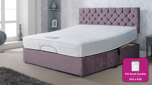 Adjust-a-bed 4ft Small Double Gel-Flex 1000 Adjustable Bed